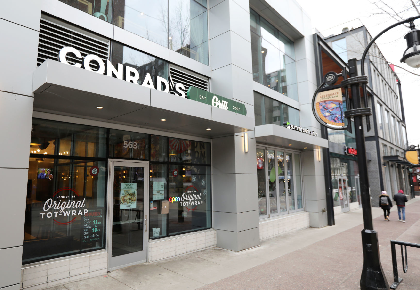 Conrad's exterior